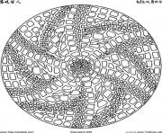 free mandala difficult adult to print 1 